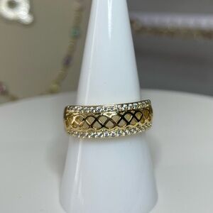 Size 9 Pattern Design Ring